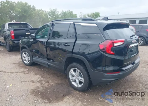 2022 GMC Terrain Awd Sle z USA, uszkodzony, nr VIN 3GKALTEV5NL112079